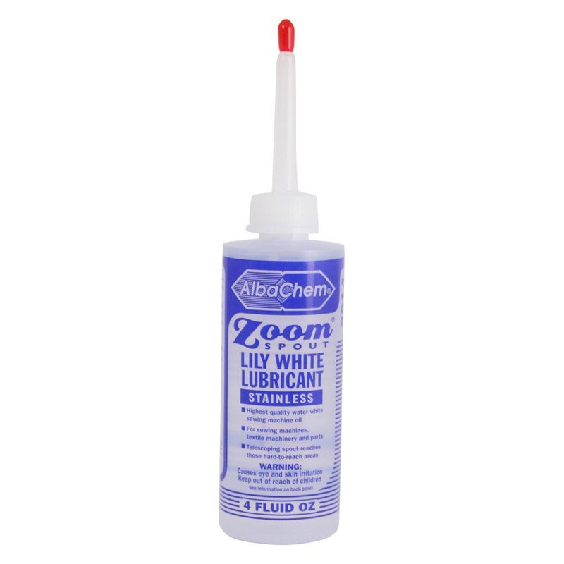 Sewing Machine Oil ~ Zoom-SPOUT Oiler ~ 4FL. OZ.(118ml) Made in U.S.A.